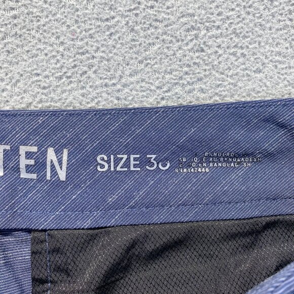 Hang Ten Men’s Hybrid Shorts Size 38, Navy Blue, Flat Front,Drawstring - Picture 11 of 12